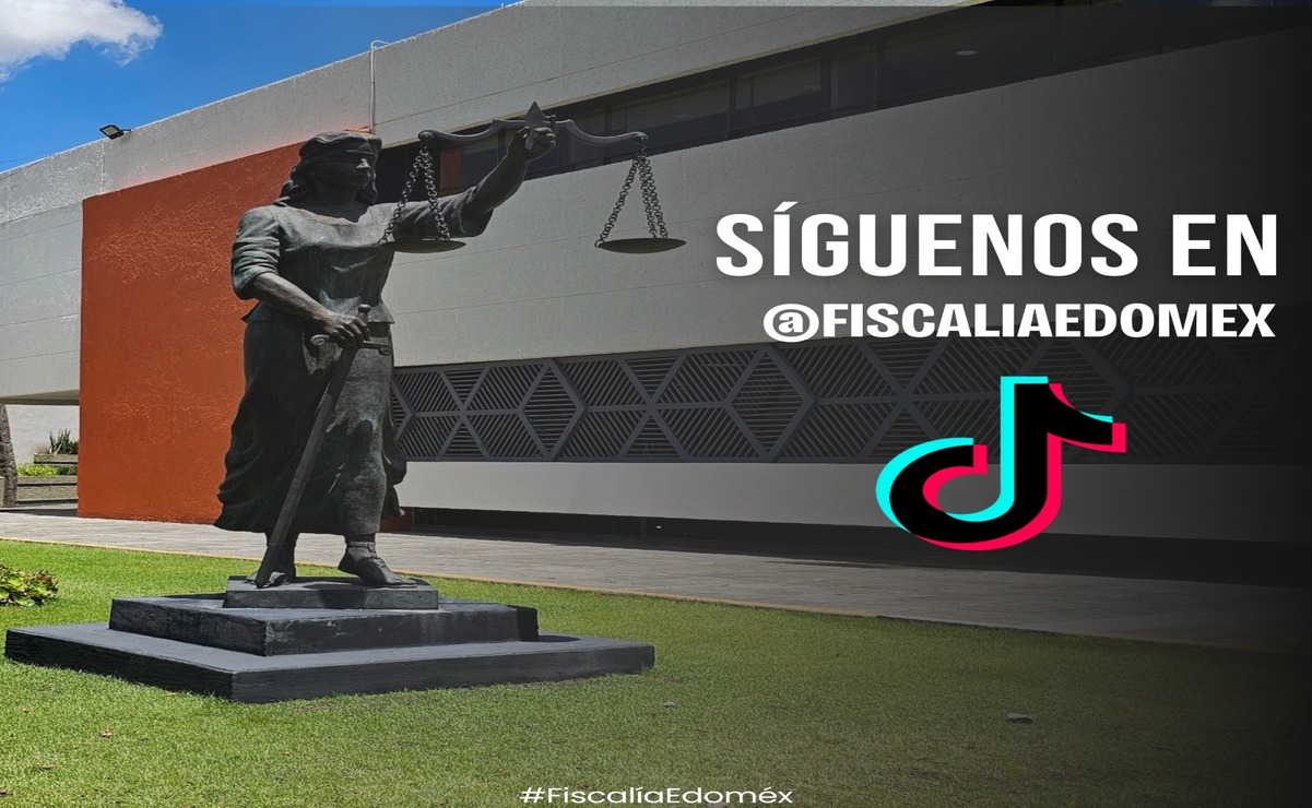 A través del canal de Tik Tok de la Fiscalía Edomex los usuarios podrán recibir asesorías para realizar de denuncias o tramites. Foto: Especial