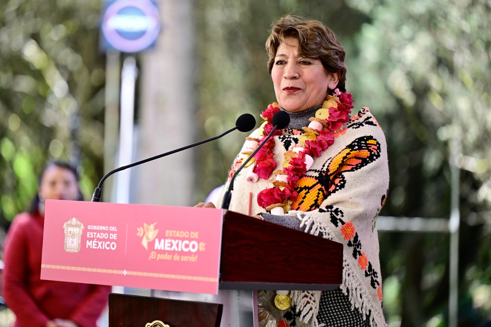 Delfina Gómez Álvarez, gobernadora del Estado de México. Foto Especial