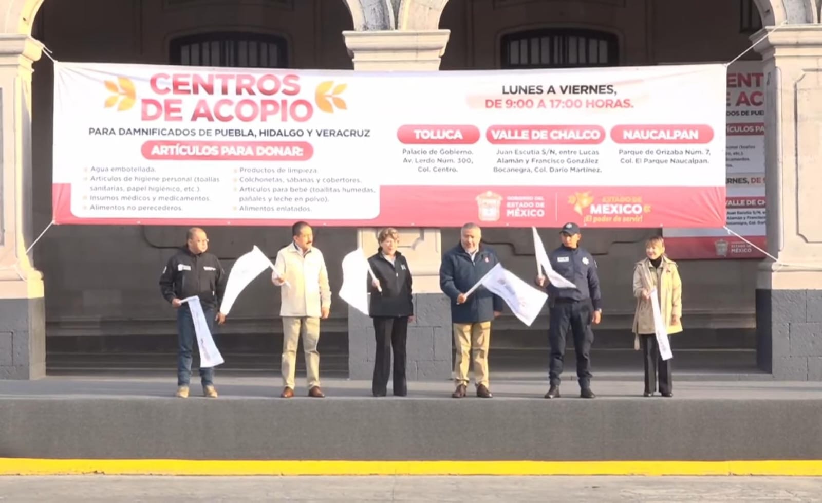 La ayuda se va para el estado de Hidalgo / Foto Especial