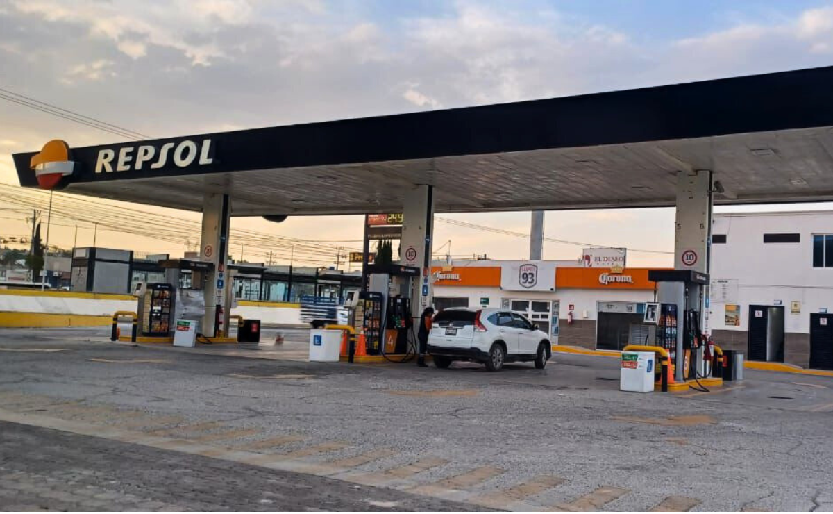 Una de las estaciones de servicio de Servicio Telix en el Estado de México, donde se habrían presentado los faltantes de combustible. Foto: Especial