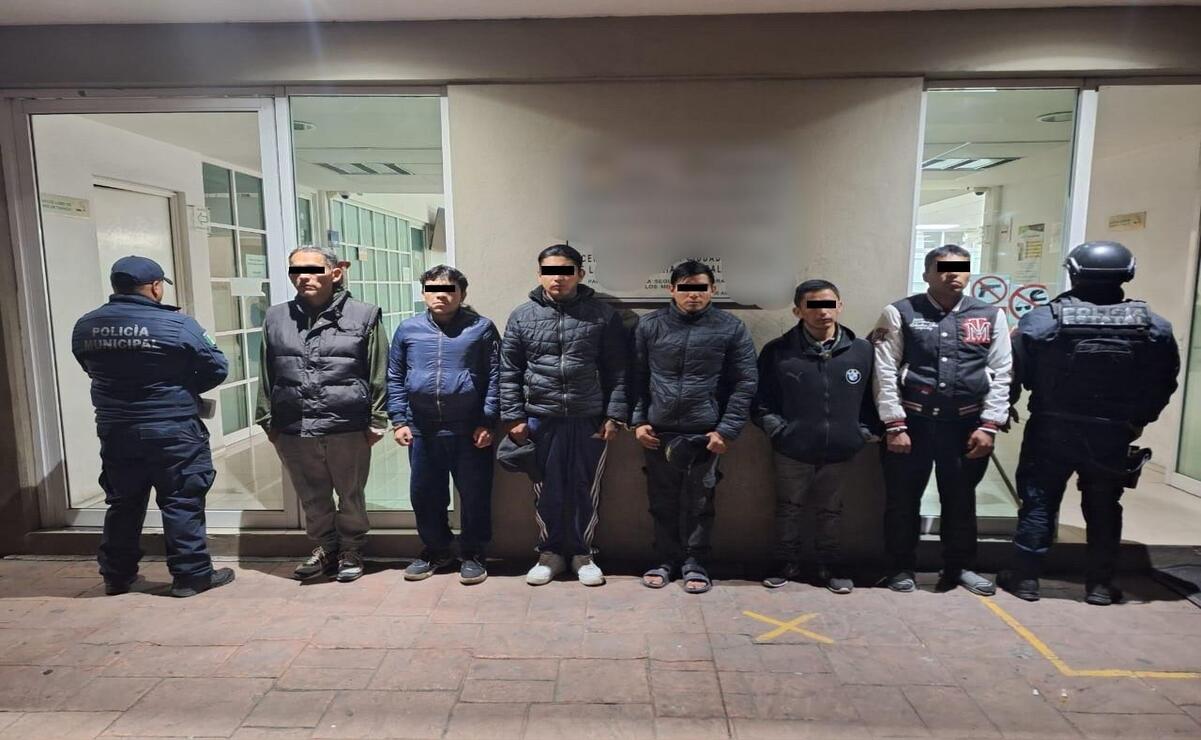 Almoloya del Río: Detienen a seis presuntos responsables del delito de homicidio