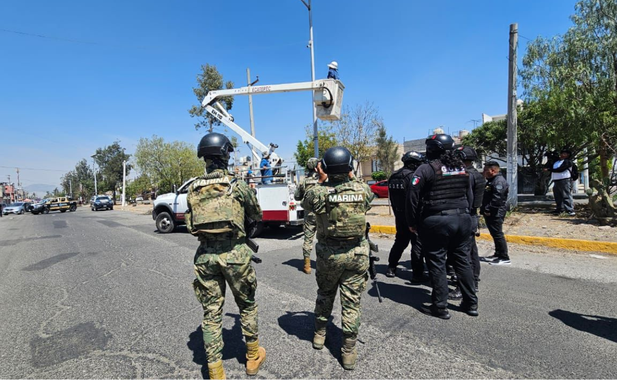 Retiran 43 cámaras ilegales en Ecatepec, sumando 68 dispositivos neutralizados en una semana Foto: Especial