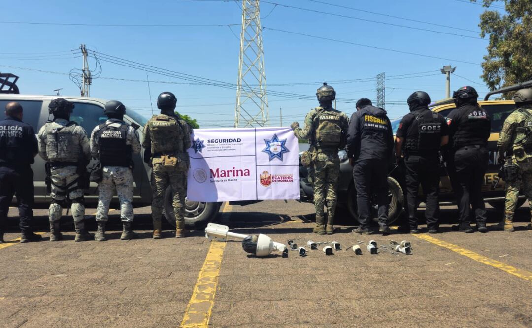 Operativo de seguridad en Ecatepec. Foto: Especial