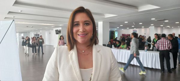 La alcaldesa de San Mateo Atenco, Ana Muñiz Neyra.