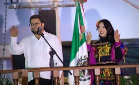 Isaac Montoya encabeza por segundo año el grito de independencia en Naucalpan