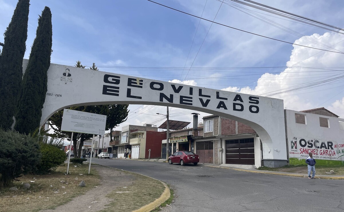 El incidente ocurrió en el fraccionamientos de San Francisco Tlalcilalcalpan, en Almoloya de Juárez. Foto: Alejandro Vargas / El Universal Estado de México