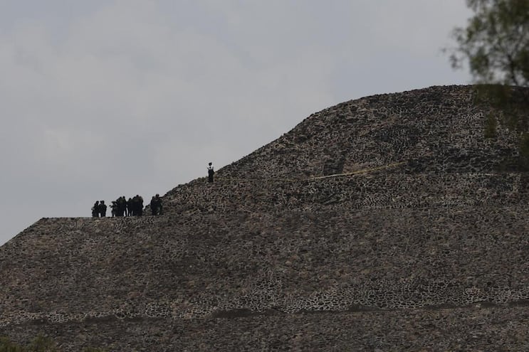 Delfina Gómez se solidariza con víctimas de ataque en Teotihuacán; refuerzan seguridad en la zona
