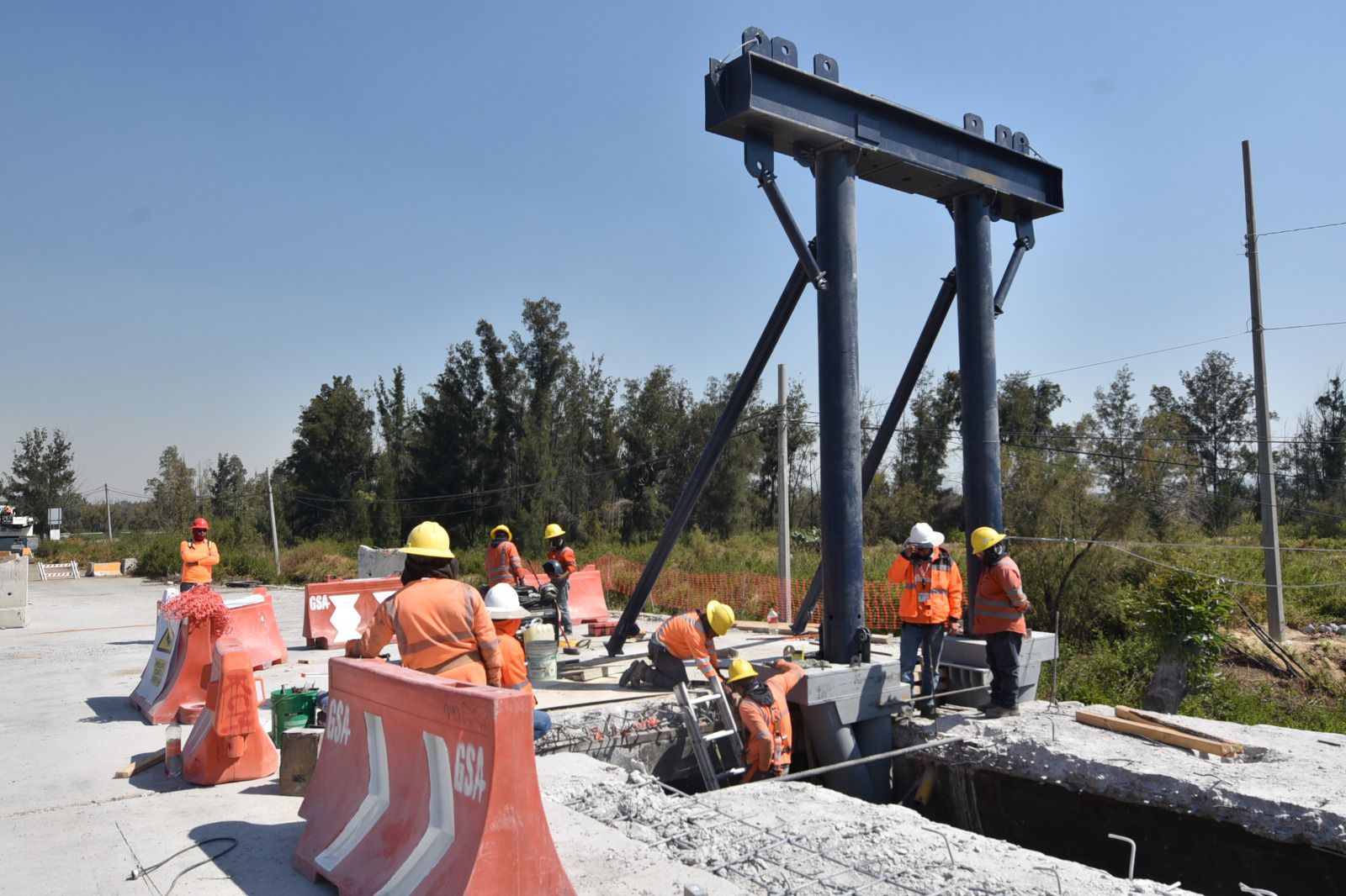Las obras permitirán recuperar la movilidad hacia el Circuito Interior y las autopistas México–Puebla y Peñón–Texcoco/ Foto especial