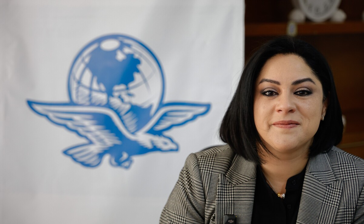 María José Bernáldez Aguilar es candidata a la Rectoría de la UAEMéx. Foto: Arturo Hernández