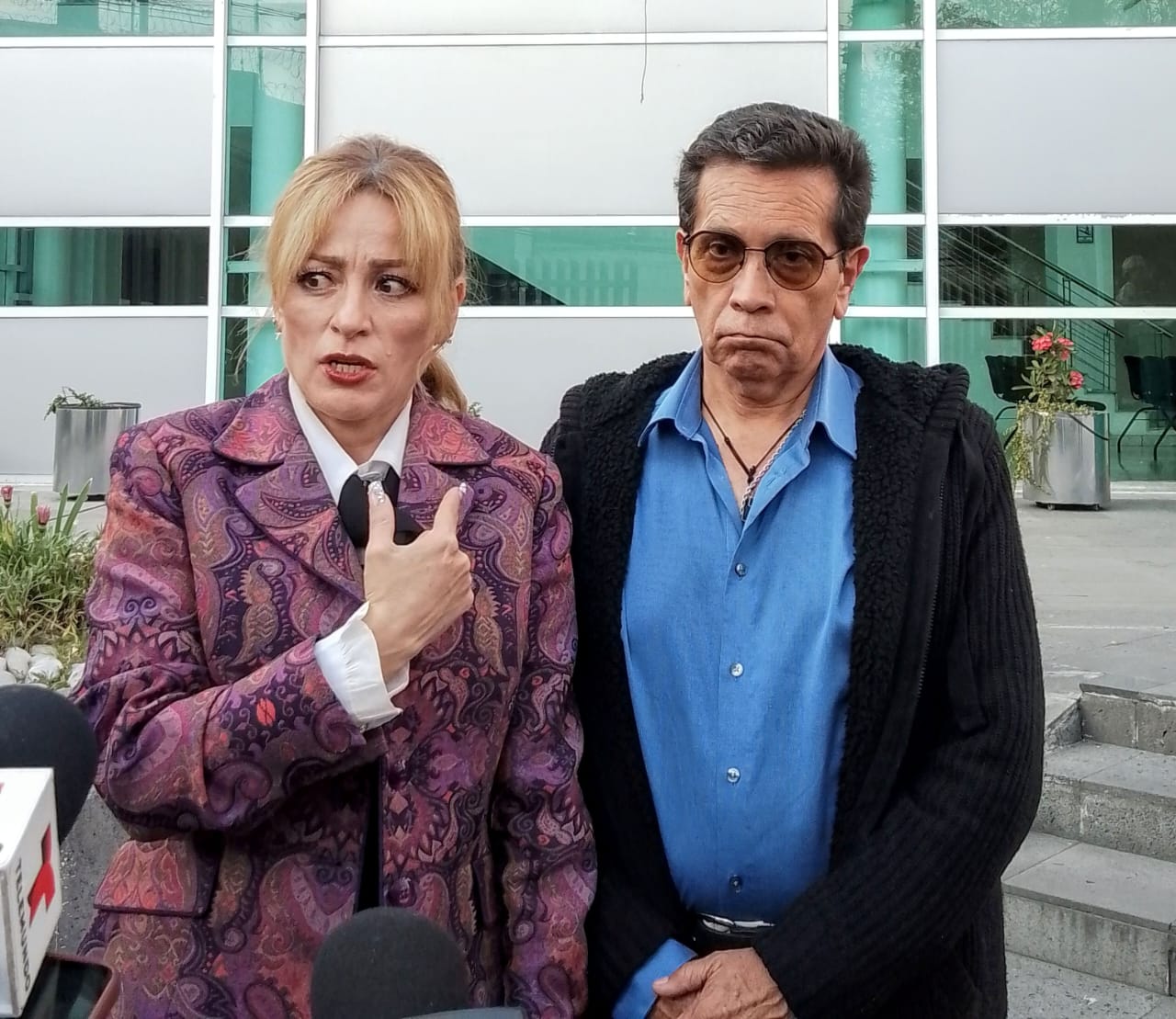 “Yo solo quiero justicia”, dijo la automovilista agredida por “Fofo Márquez”. Foto Rebeca Jiménez