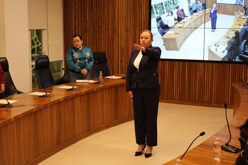 Suárez Mondragón se convierte en la segunda mujer en la historia del municipio en comandar a cerca de mil policías. Foto Especial