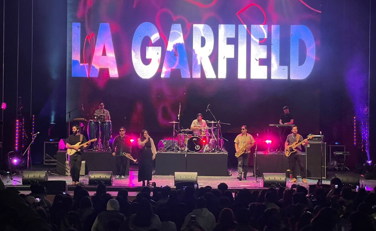 El cierre del Festival de Arte Urbano contó con la participación del grupo de jazz, La Garfield. Foto: Especial