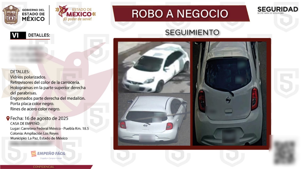 El conductor, identificado como Josmar “N”, fue detenido por su probable participación en el delito de encubrimiento por receptación / Foto Especial