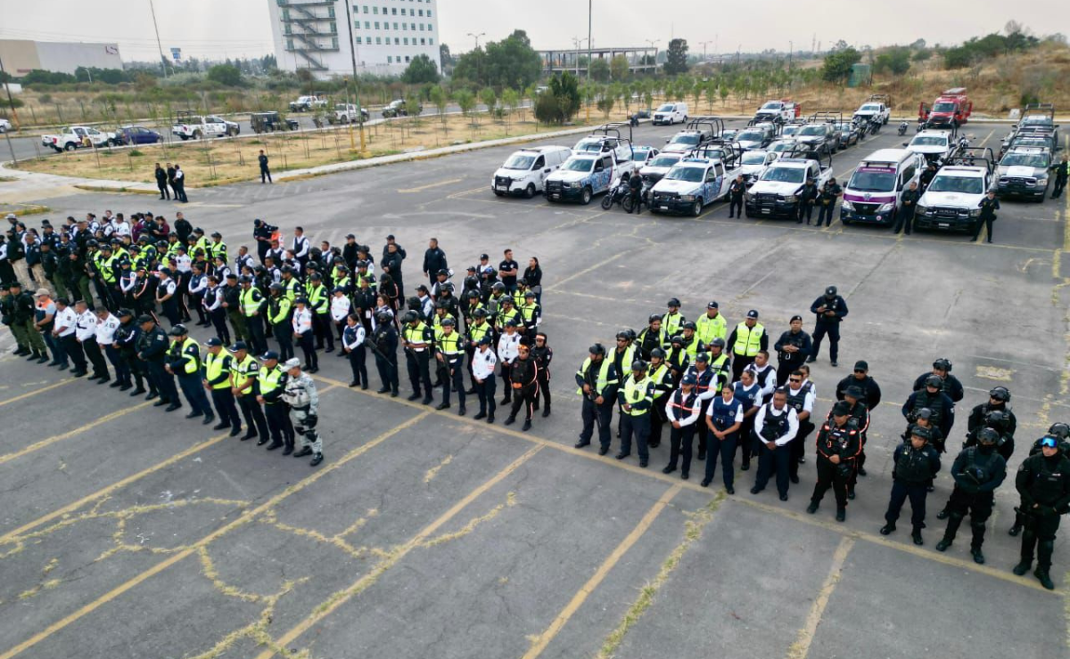 El alcalde, Adolfo Cerqueda,informó que el plan de seguridad contará con la participación de más de 600 elementos de la Policía Municipal Foto: Especial