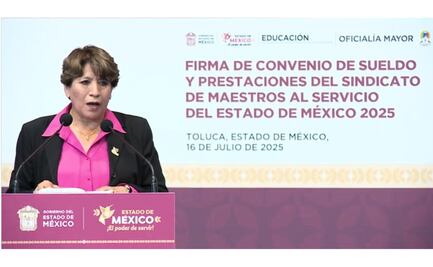 Edomex premia la pasión docente: Delfina Gómez respalda a 105 mil maestros 