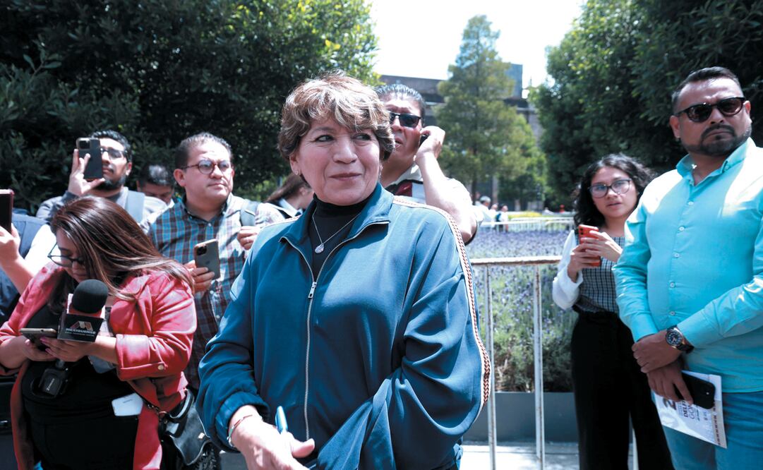 Delfina Gómez Álvarez, gobernadora del Edomex / Foto Alejandro Vargas