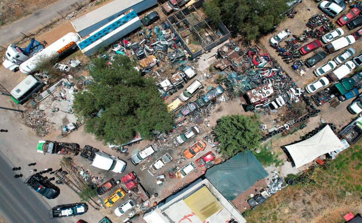 En CDMX aseguraron 1 mil 600 toneladas de autopartes / Foto Especial