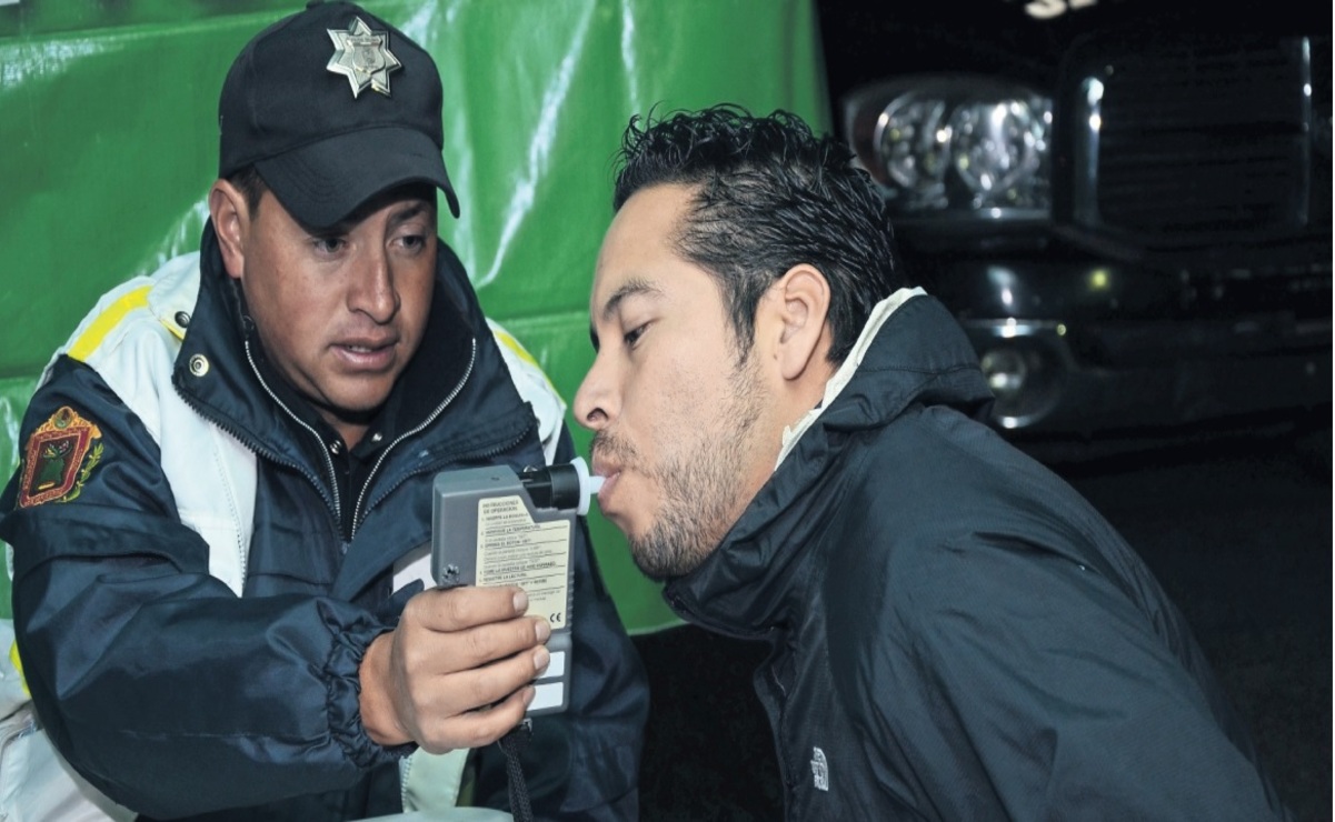 El operativo “Conduce sin alcohol” es una estrategia para prevenir accidentes viales.  Foto Arturo Hernández / El Universal Edomex 