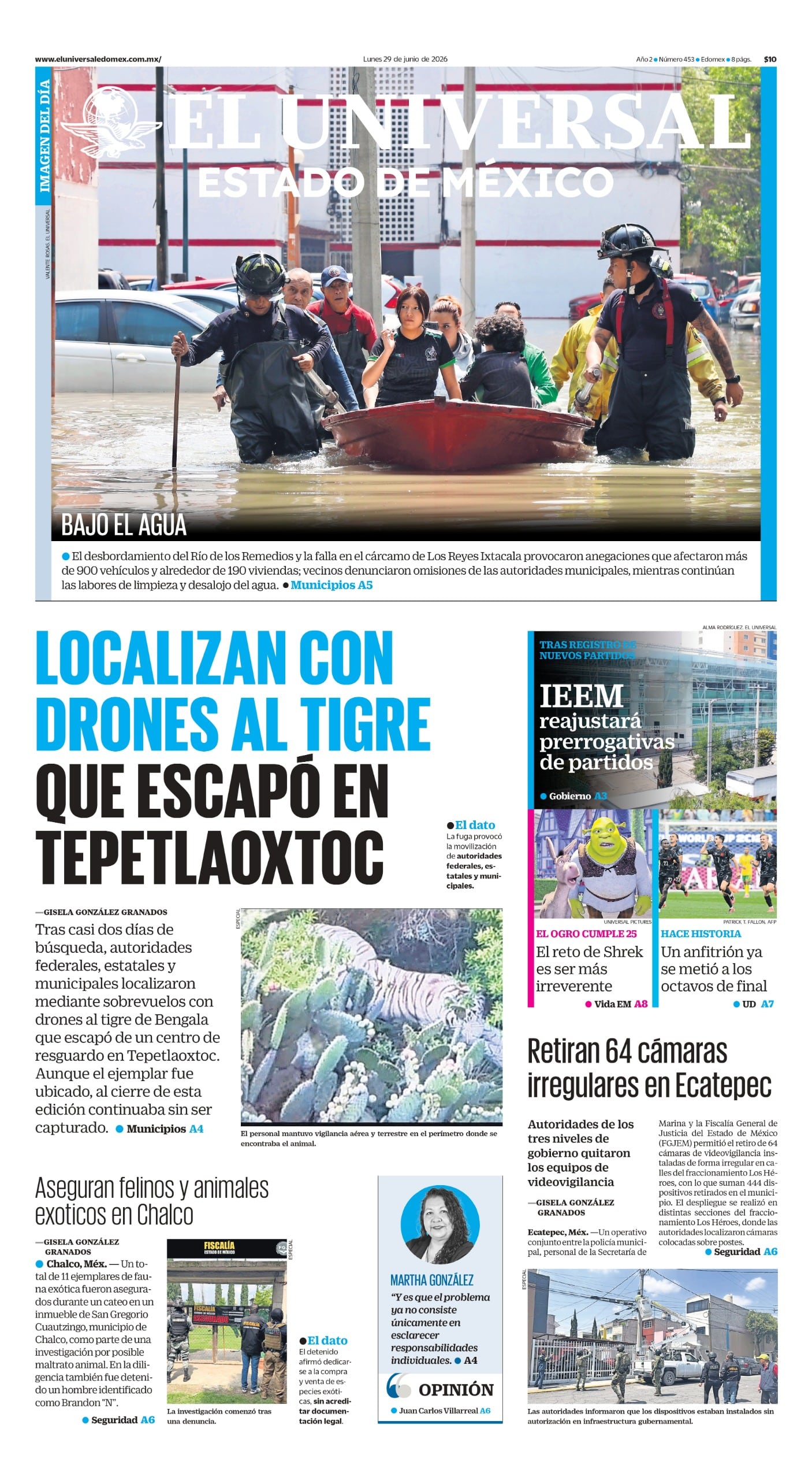 Portada 29 de junio de 2026