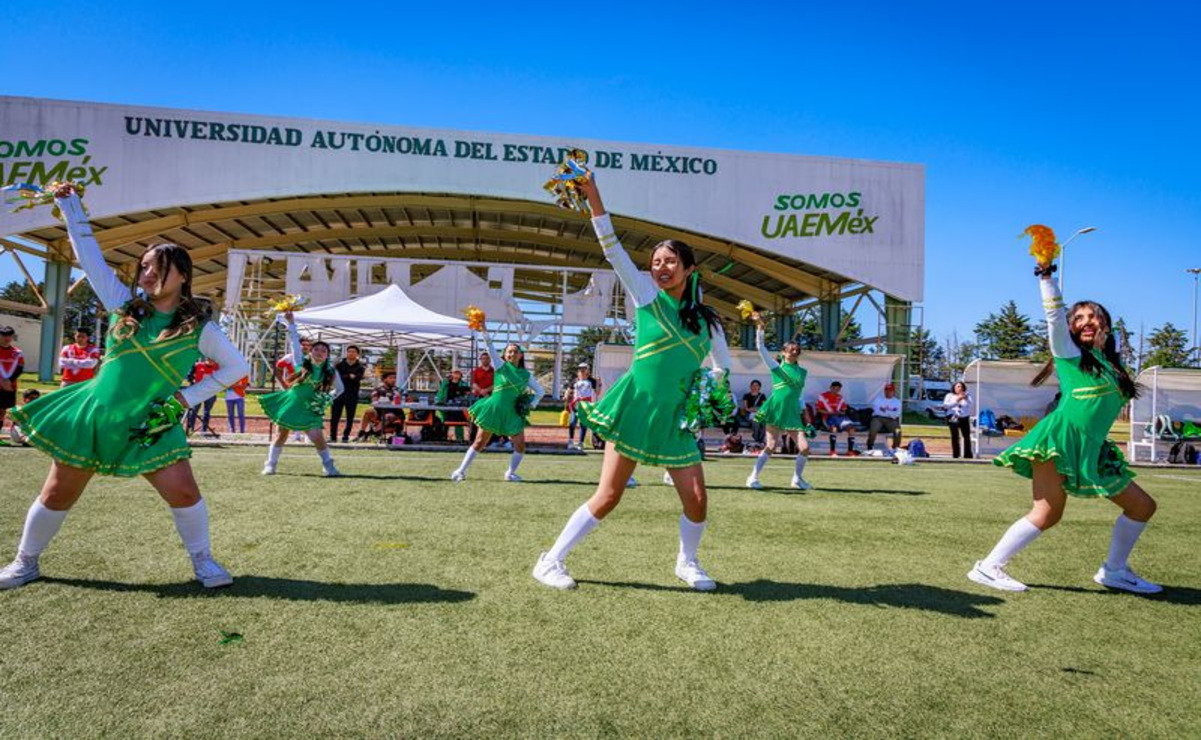 11 equipos universitarios participaron en las convocatorias de tablas rítmicas. Foto: Especial