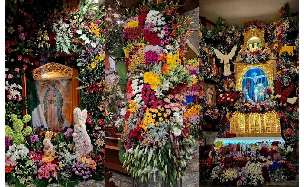 Con cerca de cinco toneladas de flores, el aroma y la explosión de color cautivan a cada visitante desde el primer paso. Foto Especial