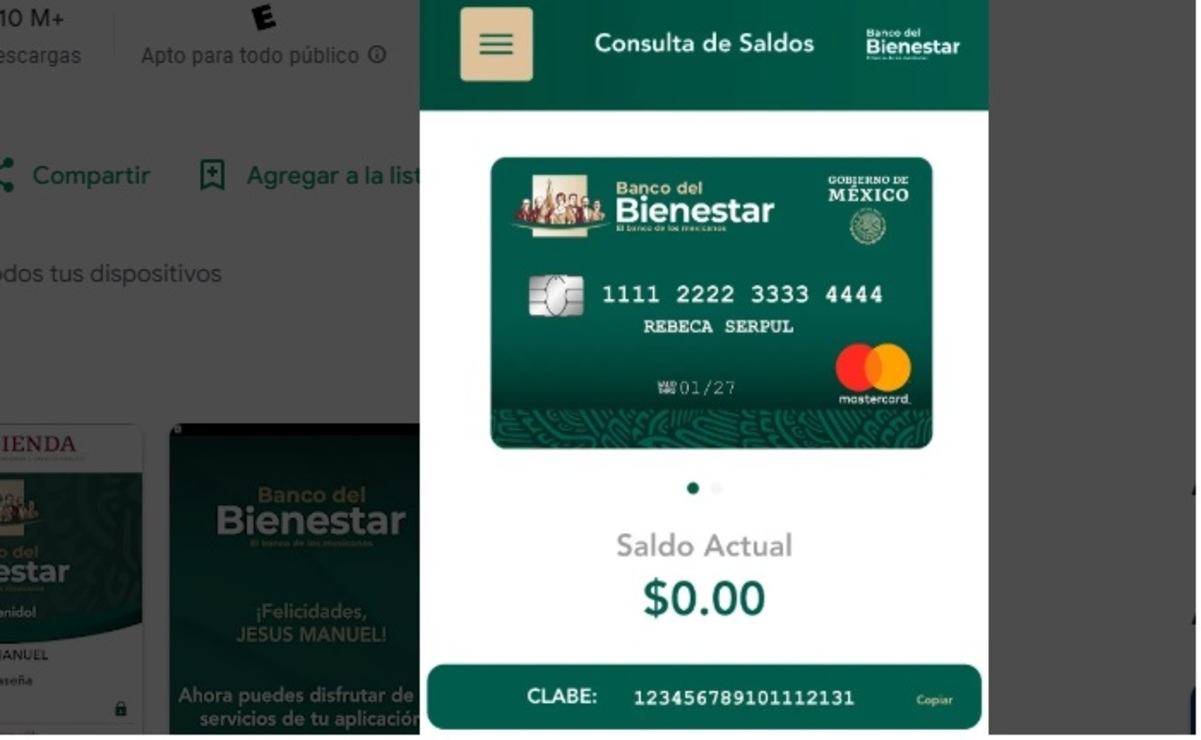 Beneficiarios de los Programas del Bienestar del Gobierno Federal pueden descargarla / Foto Especial