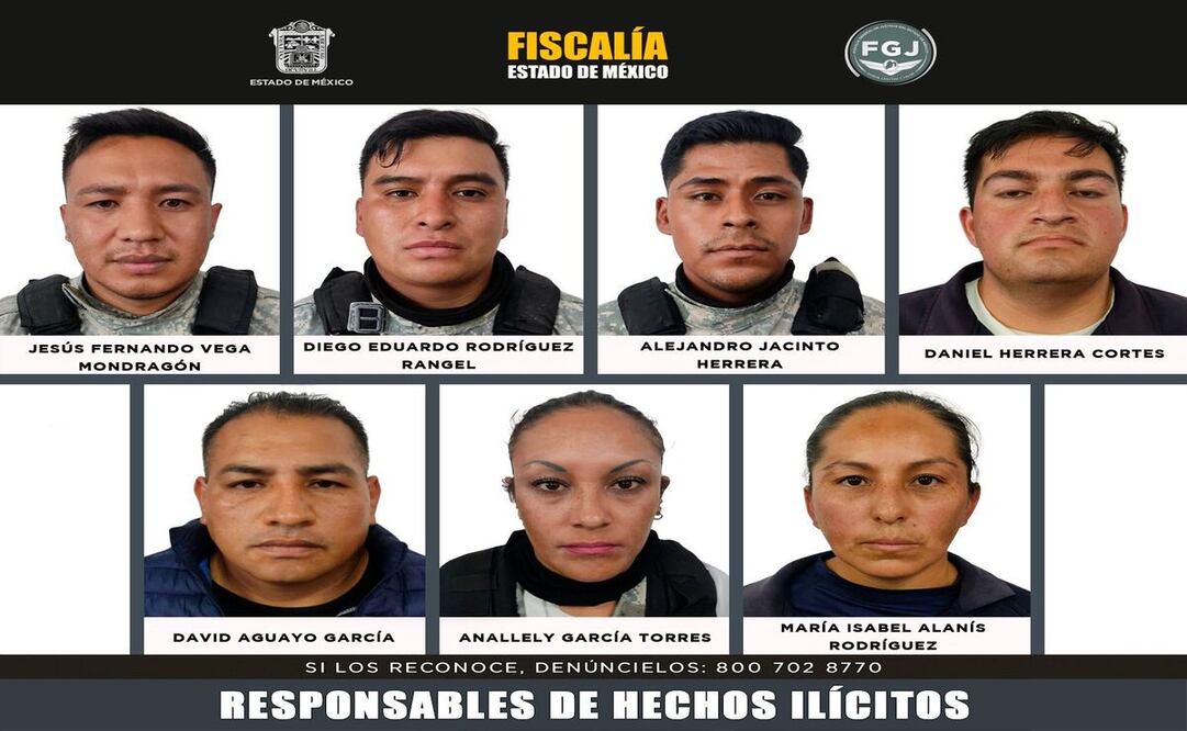 Siete ex policías municipales de Nicolás Romero fueron sentenciados por homicidio / Foto especial