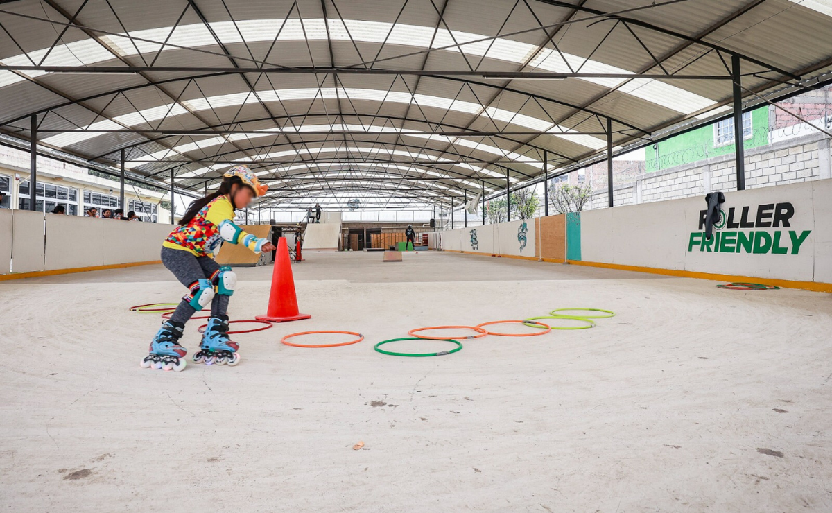 Óscar y 'Live Roller School': un proyecto que nació en Toluca y Metepec, impulsando el patinaje Foto: Alejandro Vargas