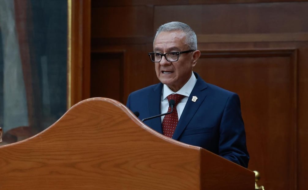 Óscar Flores Jiménez descarta cualquier interés electoral fuera del Estado de México. Foto Alejandro Vargas / El Universal