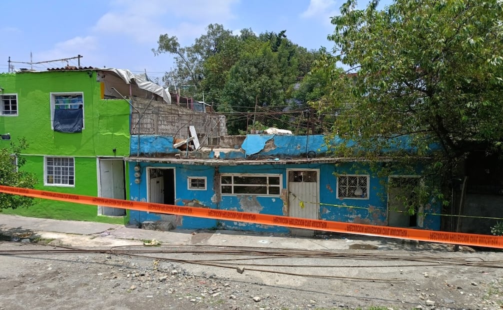 Autoridades de Protección Civil de Naucalpan identificaron 43 inmuebles construidos de forma irregular sobre el límite del cauce. Foto Gisela González / El Universal
