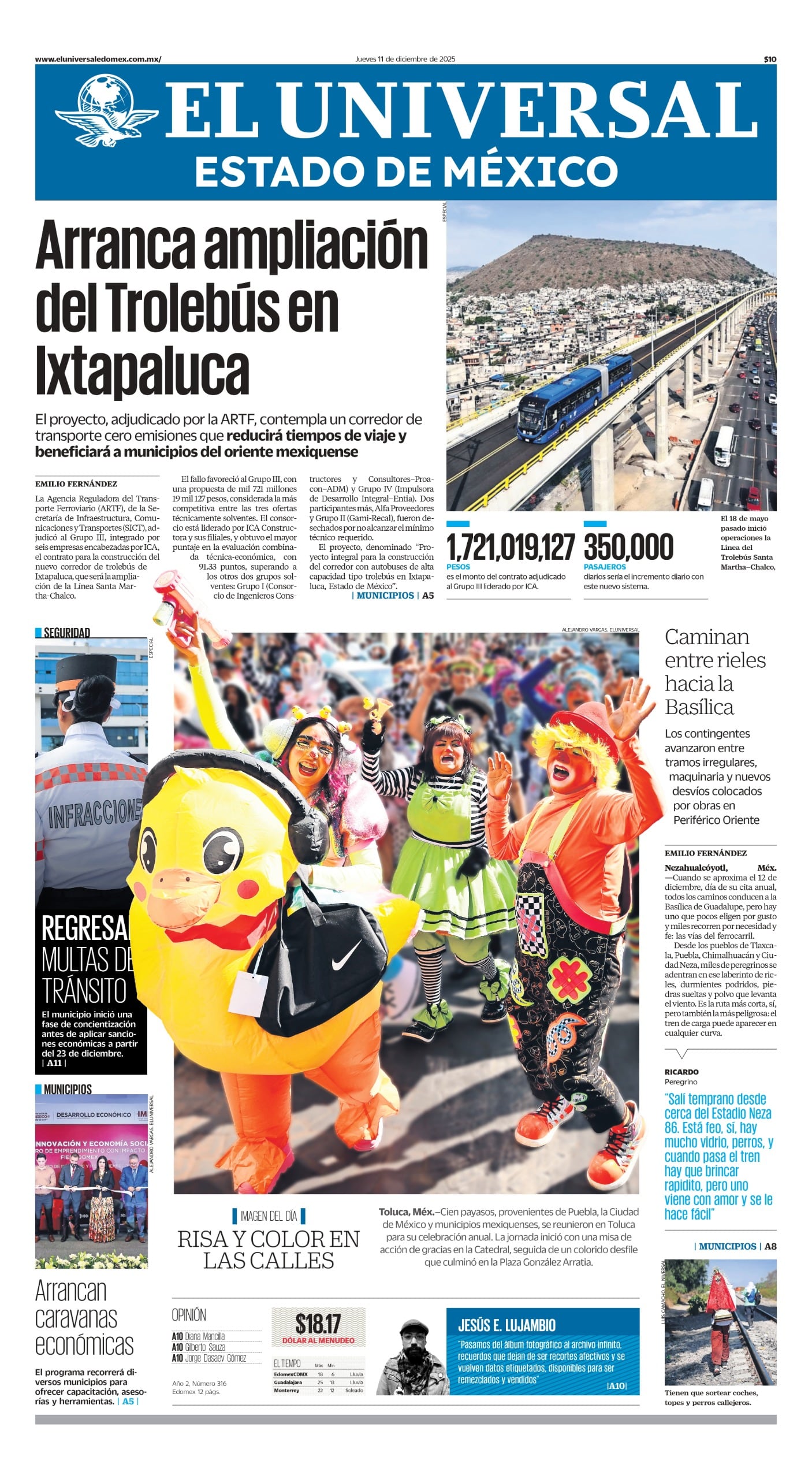 Portada 11 de diciembre de 2025