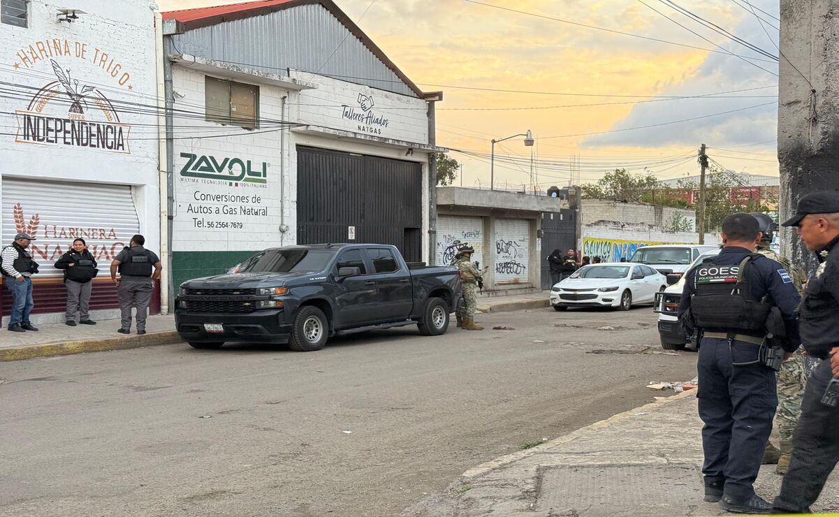 La bodega, ubicada en la calle 3 de Mayo tenía rótulos de la supuesta empresa de gas / Foto Especial