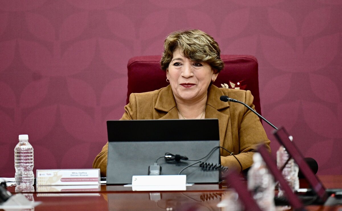 A través de redes sociales, Delfina Gómez Álvarez difundió  los resultados de la estrategia nacional contra la extorsión, a través de la Operación Liberación. Foto Especial