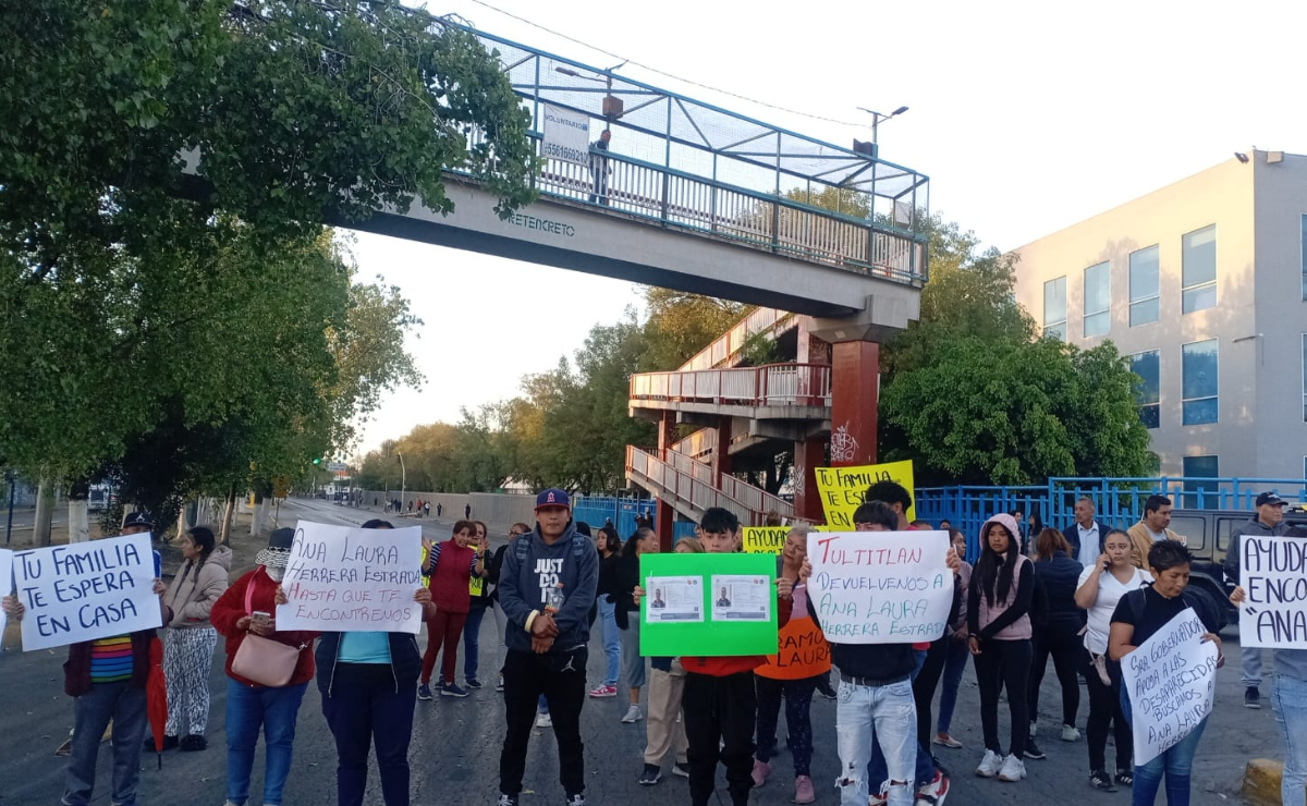 ¡Tultitlán alza la voz! No permitiremos que la desaparición de Ana Laura quede impune