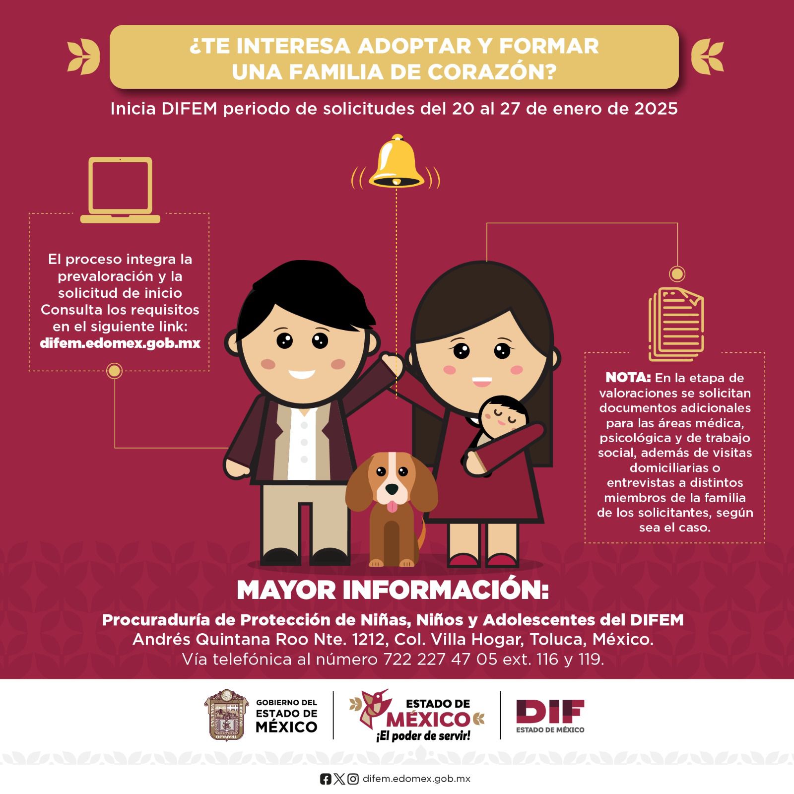 El DIF mexiquense anunció que otorgará 150 solicitudes / Foto Especial