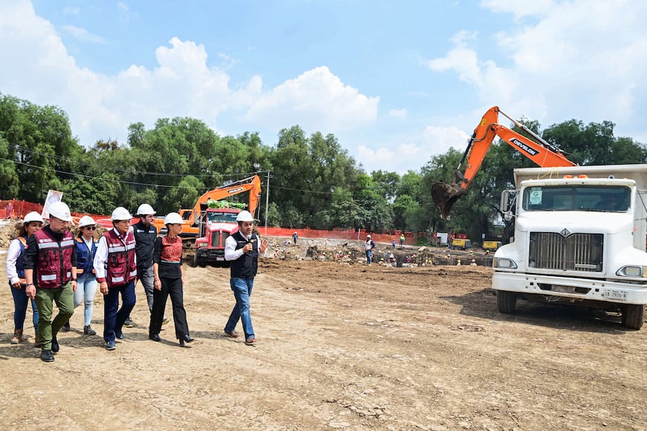Autoridades federales y estatales supervisaron proyectos de infraestructura y programas sociales en el Estado de México. Foto especial