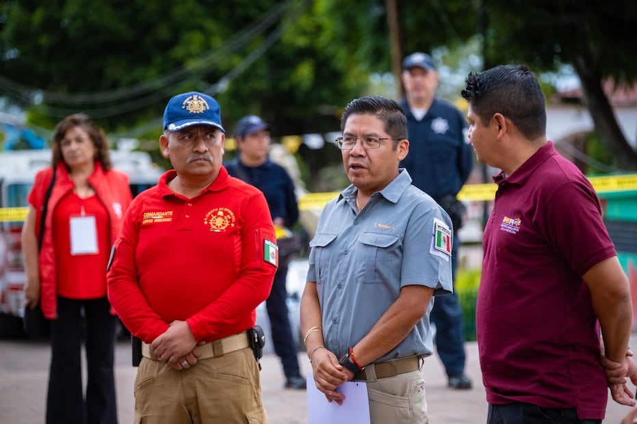 Durante la capacitación se abordaron temas de seguridad, higiene y prevención en actividades relacionadas con la pirotecnia. Foto especial