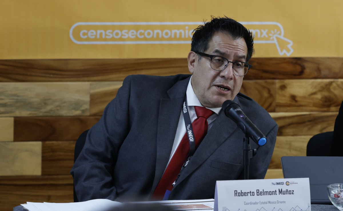 Roberto Belmont Muñoz, coordinador estatal México Oriente del INEGI Foto: Arturo Hernández