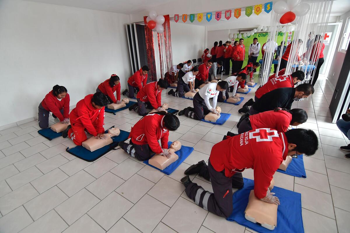 Cruz Roja del Valle de Toluca se une al Día Mundial del Corazón con un reto ambicioso