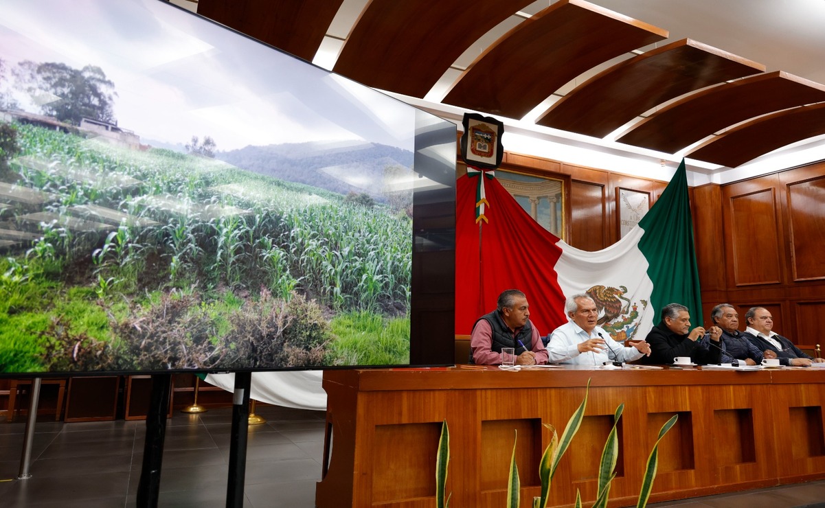 Productores mexiquenses señalaron que si bien, en marzo se publicó a nivel nacional una reforma para prohibir el maíz transgénico, no se establece una sanción  / Foto: Arturo Hernández