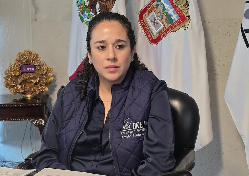 La consejera presidenta, Amalia Pulido Gómez respaldó la propuesta y resaltó que las actuales integrantes del Consejo General han tenido un actuar con apego a la legalidad y a la honestidad. Foto: Alma Rodríguez/ El Universal