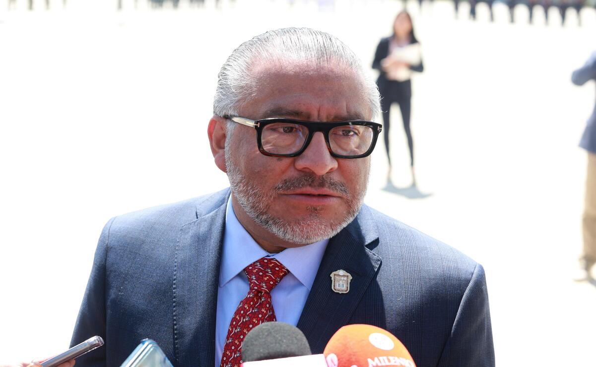 El secretario general de Gobierno del Estado de México señaló que en días pasados ya hubo una reunión pública llamada Blindaje Electoral 2025. Foto: Alejandro Vargas / El Universal Estado de México