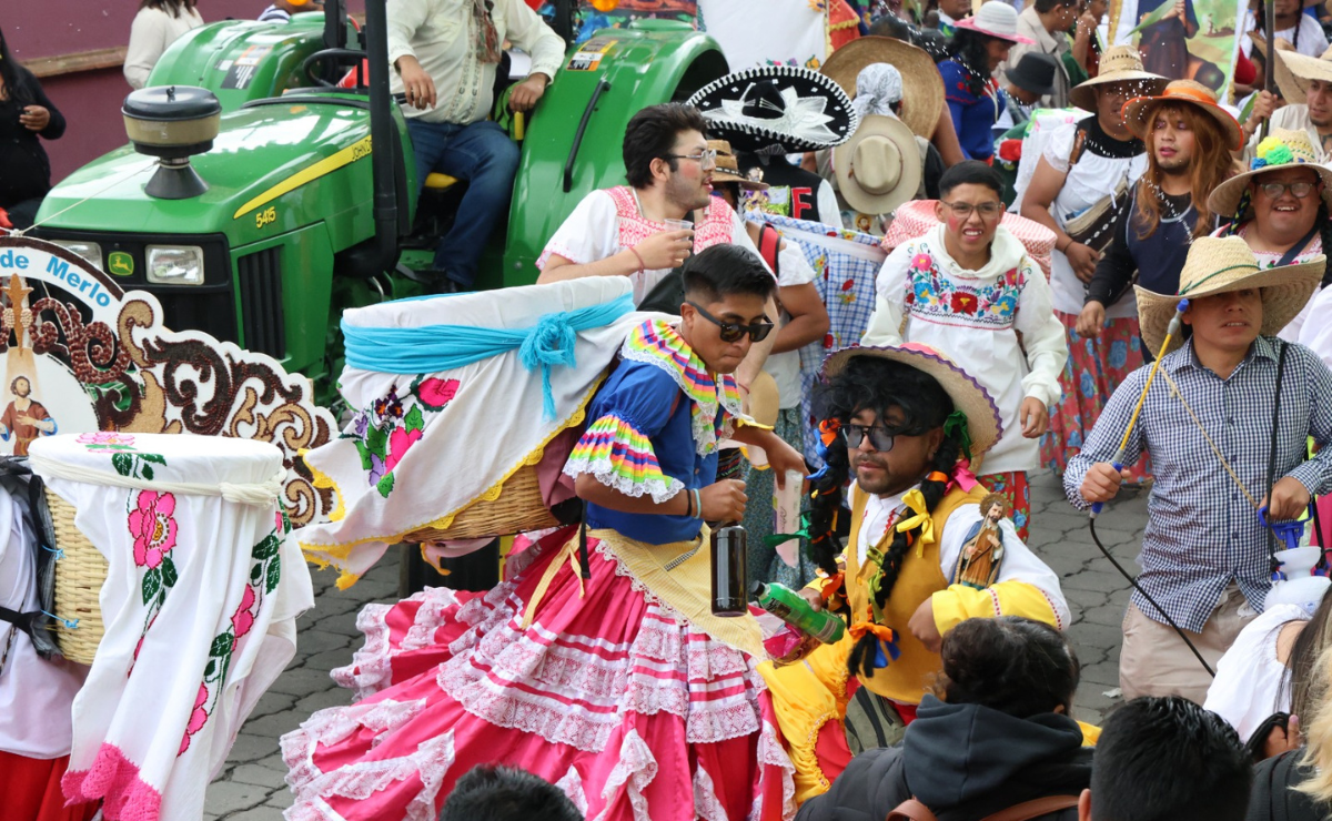 De generación en generación: La comunidad de San Miguel Totocuitlapilco honra a San Isidro Labrador con un paseo ancestral. Foto: Sergio García