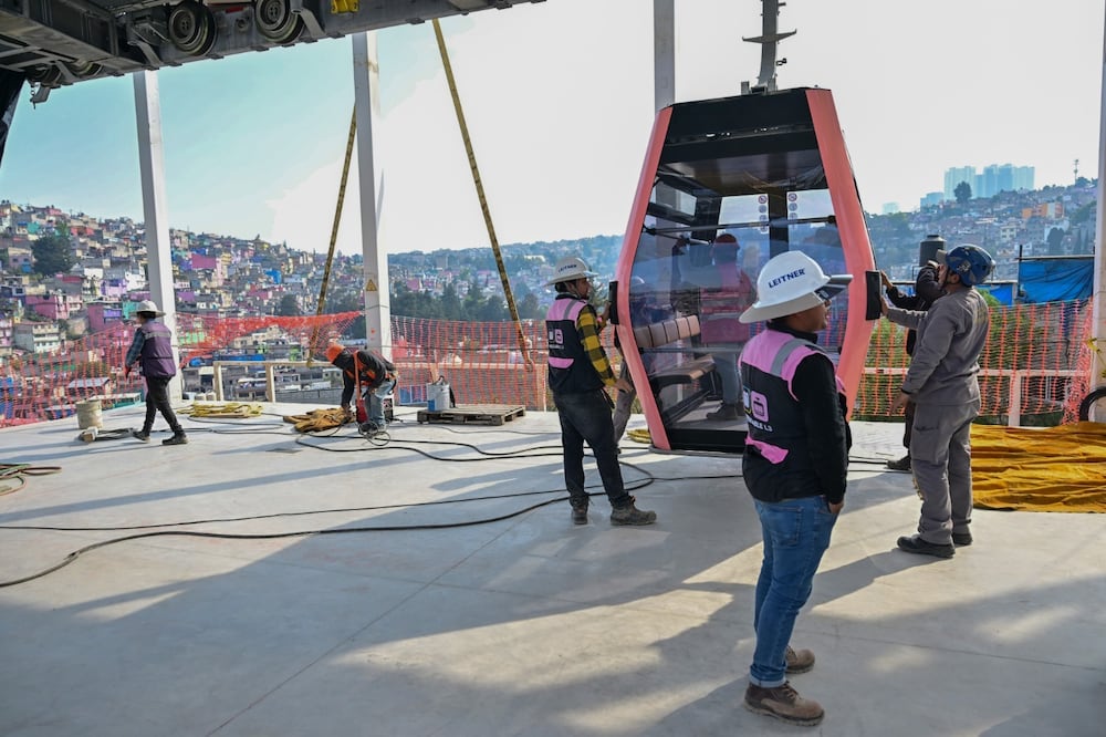 Modernas y ligeras: las 278 cabinas de la Línea III reducen el consumo energético y son 100% reciclables. Foto Especial