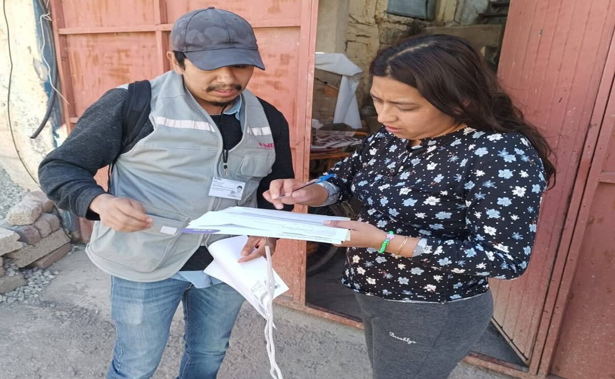 Los Capacitadores Asistentes Electorales ya realizan trabajo en territorio / Foto: Especial