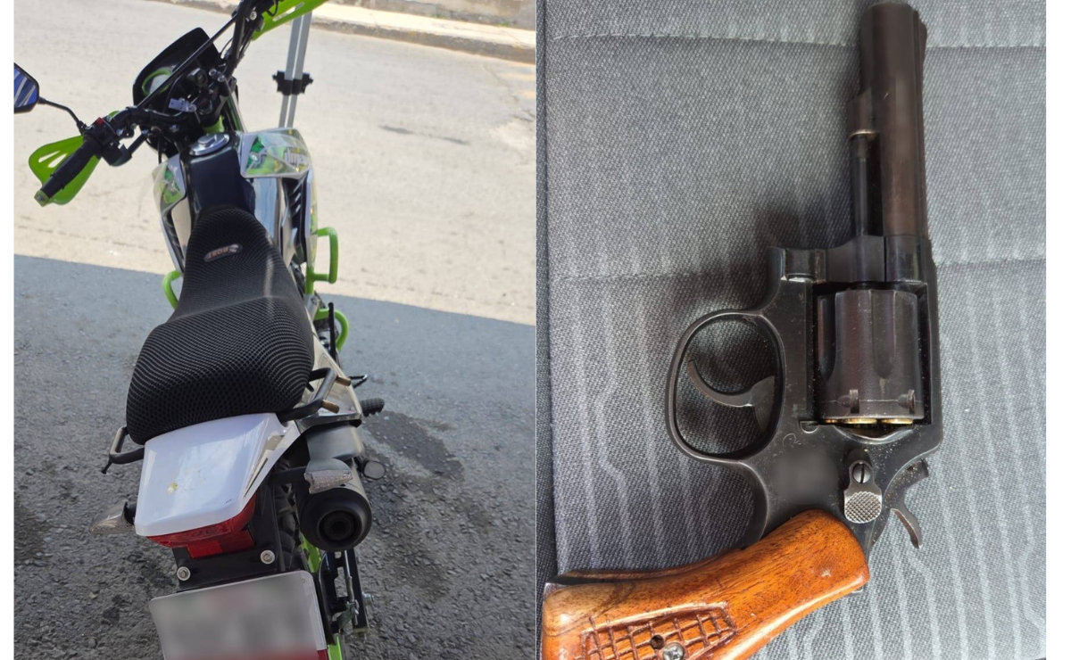 La motocicleta utilizada en el crimen fue clave para la ubicación y detención de Diego “N”. Foto: Especial