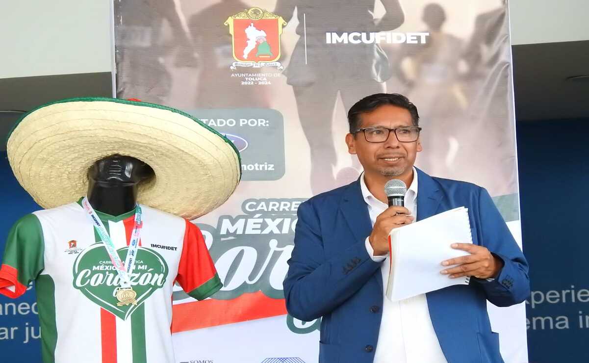 Joel Fabela Hernández, jefe del Departamento de Fomento Deportivo del IMCUFIDET. Foto: Ivan Monroy