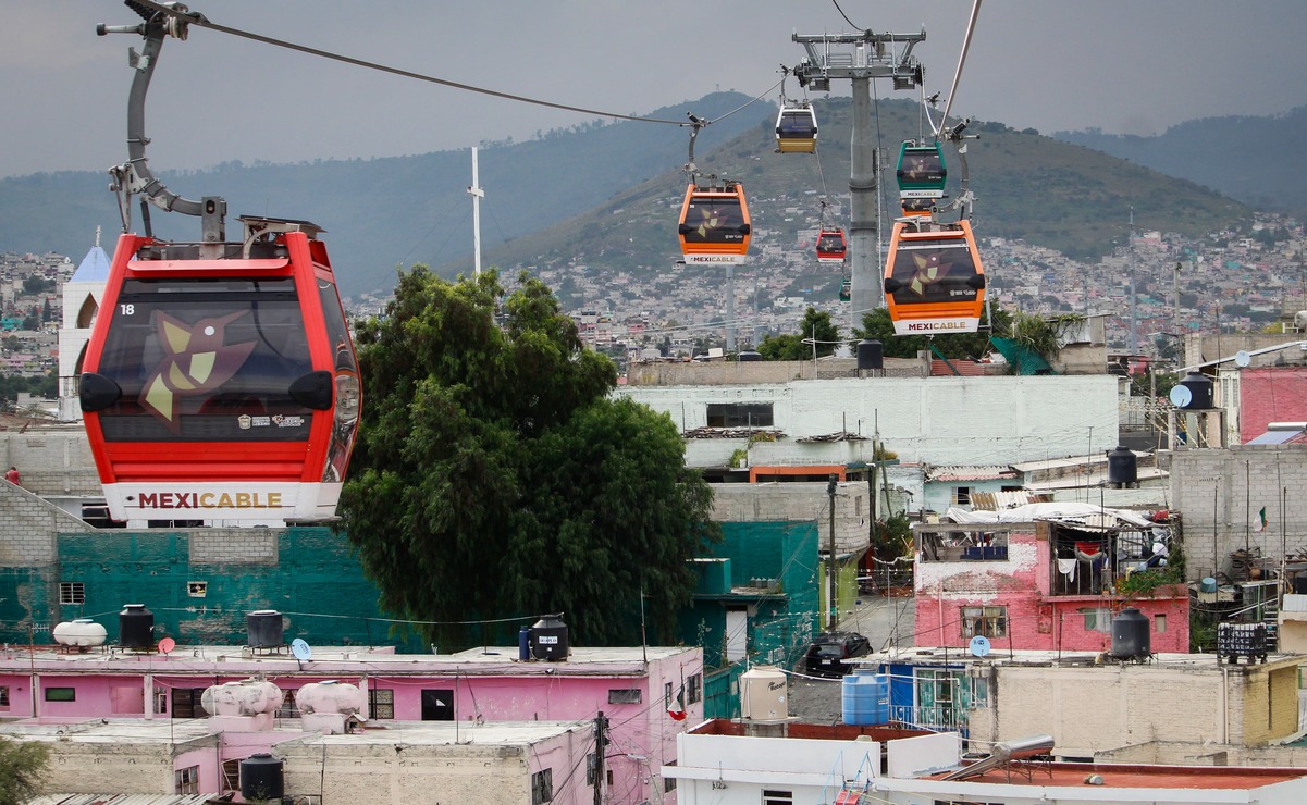 El Mexicable de Naucalpan contará con 10 estaciones. Foto: Luis Camacho.