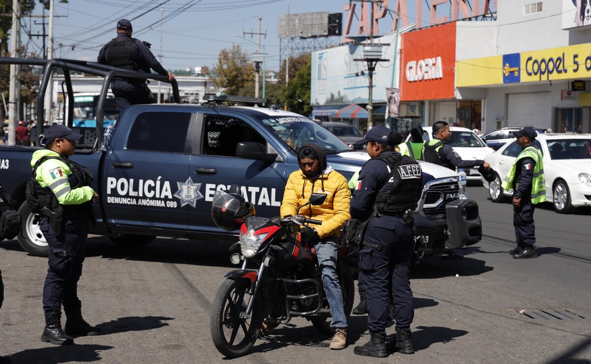 Edomex efectúa acciones de respuesta inmediata, ante reportes de robo de motos. Foto: Jorge Alvarado