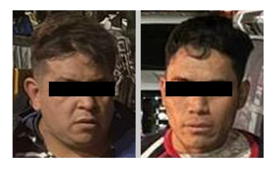 Daniel “N” y Alan “N” fueron puestos a disposición del Ministerio Público tras el robo con violencia. Foto Especial